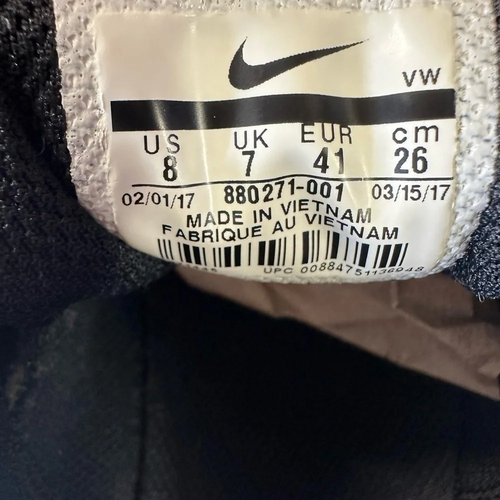 Nike women -Black Mesh Sneakers